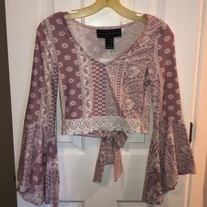 Longsleeve crop top (NEVER WORN!)